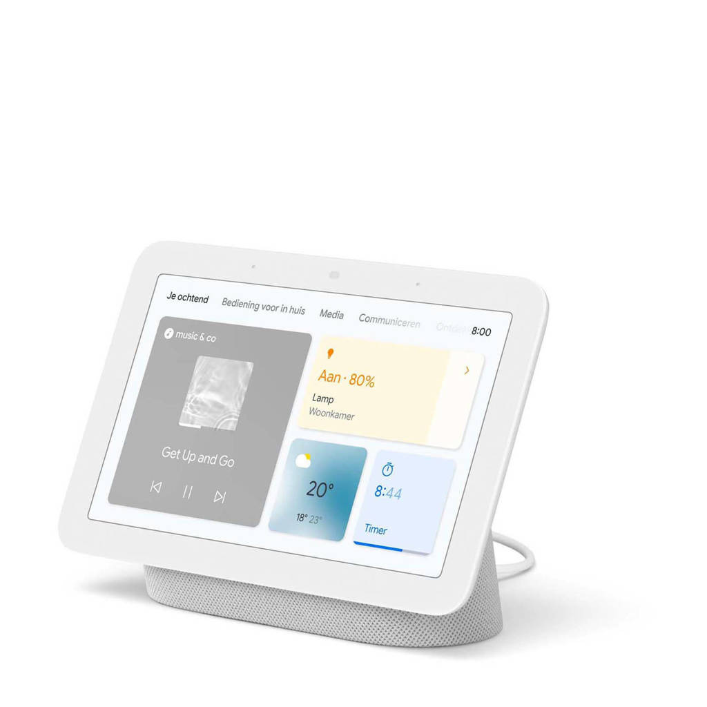 Google Nest Hub 2 Chalk (GA01331-FR) - Smart Home systeem