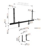 Vogel's SOUND 3550 - Muurbeugel