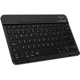 Just In Case Just in Case Premium Bluetooth Keyboard - Apple iPad 10.2 - Zwart - Tablethoes