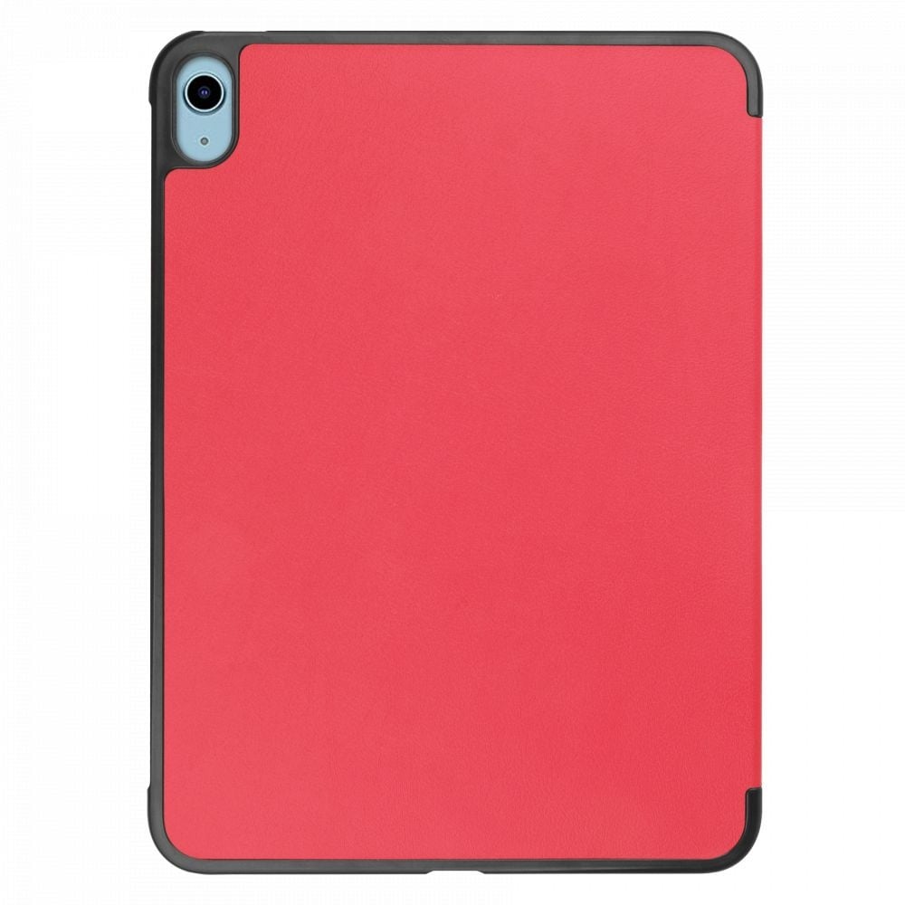 Just in Case Smart Tri-Fold Case - Apple iPad 2022 - Rood - Tablethoes