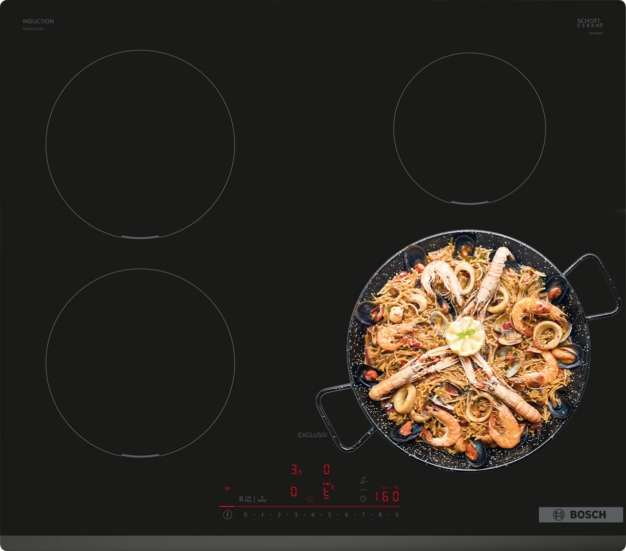 Bosch PIE631HC1M Serie 6 EXCLUSIV - Inductiekookplaat