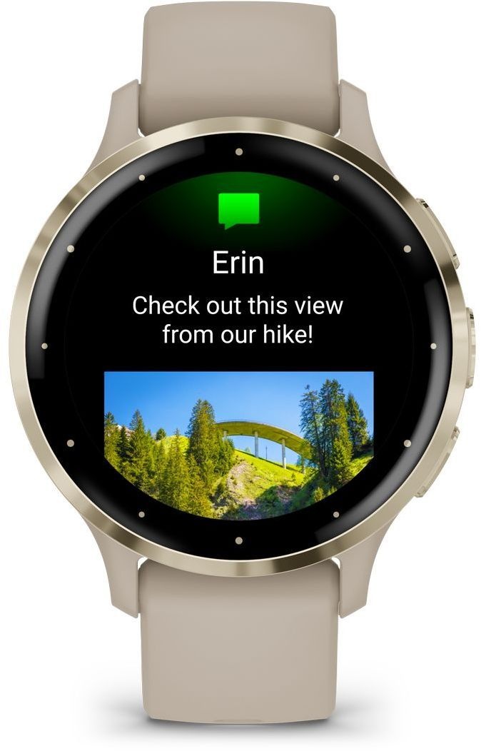 Garmin Venu 3S Goud/Beige - Smartwatch