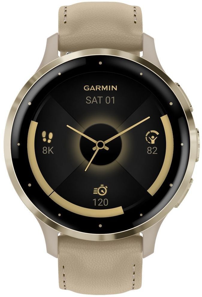 Garmin Venu 3S Goud/Beige - Smartwatch