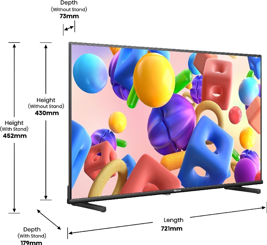 Hisense 32A5KQ - QLED TV