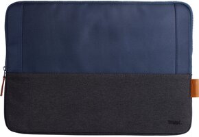 Trust Lisboa 16 inch laptop sleeve Blauw - Laptoptas