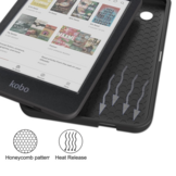 Just in Case Kobo Clara Folio Case Zwart - Beschermhoes