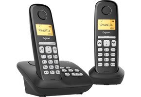Gigaset AL385A Duo Zwart - Dect telefoon