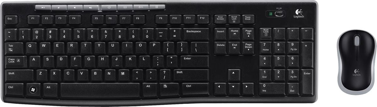 Logitech MK270 (BM) - Toetsenbord + muis set