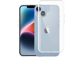 Just in Case Soft TPU Case Transparant voor iPhone 14 - Telefoonhoesje