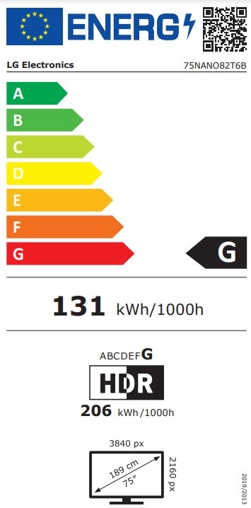 LG 75NANO82T6B - NanoCell TV