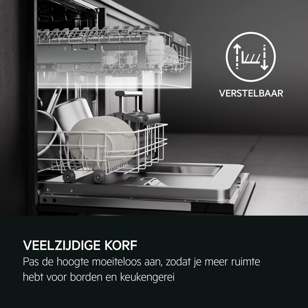 AEG FSB53617Z - Inbouw vaatwasser