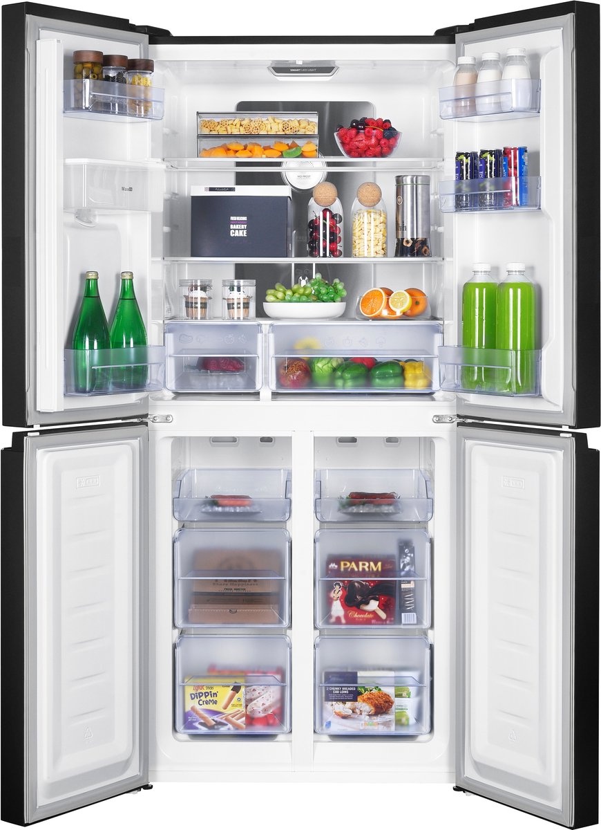 Frilec BONNMD460-WS-150-041CDI - Amerikaanse koelkast