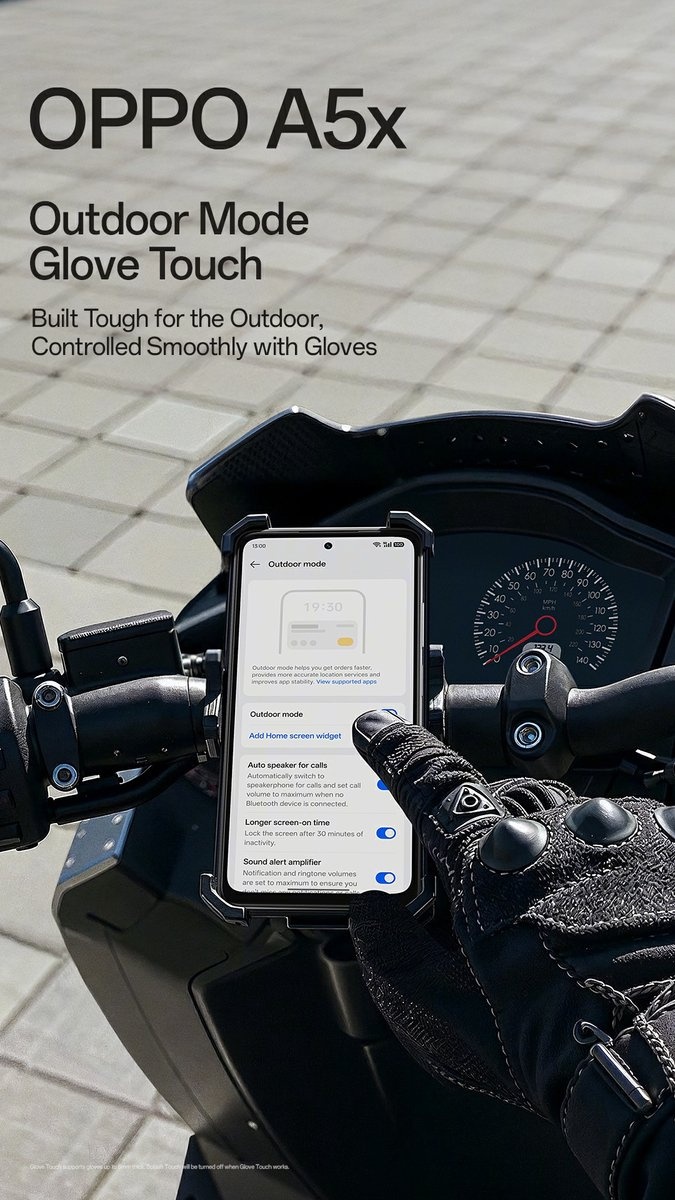 OPPO A5x 128 GB Zwart/Blauw - Mobiele telefoon