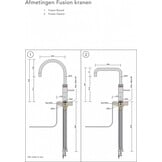 Quooker PRO3 Fusion Square Zwart - Kokendwaterkraan