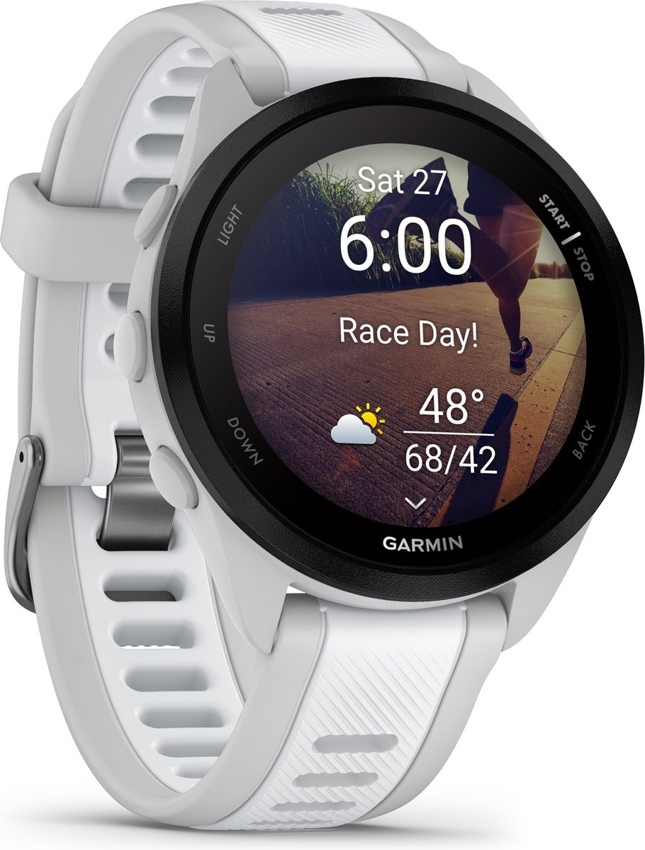 Garmin Forerunner 165 Grijs/ Wit - Smartwatch