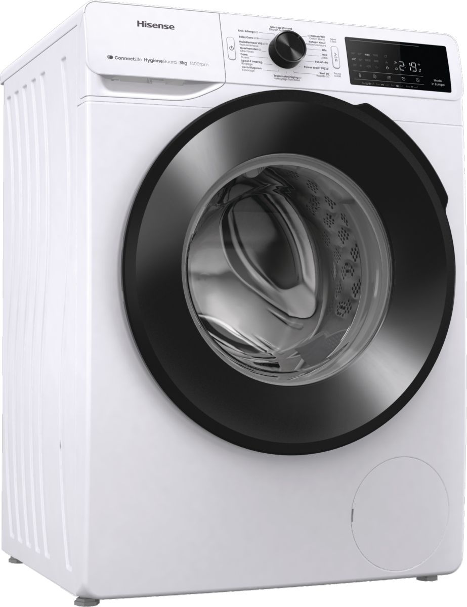 Hisense WF3V843BW/BLX - Wasmachine