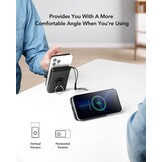 Veger MagOn W1151 10.000mAh Powerbank Zwart - Powerbank