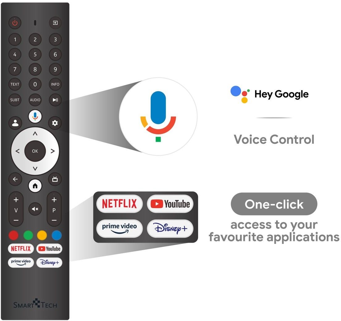 Smart Tech 43QG02V - QLED TV