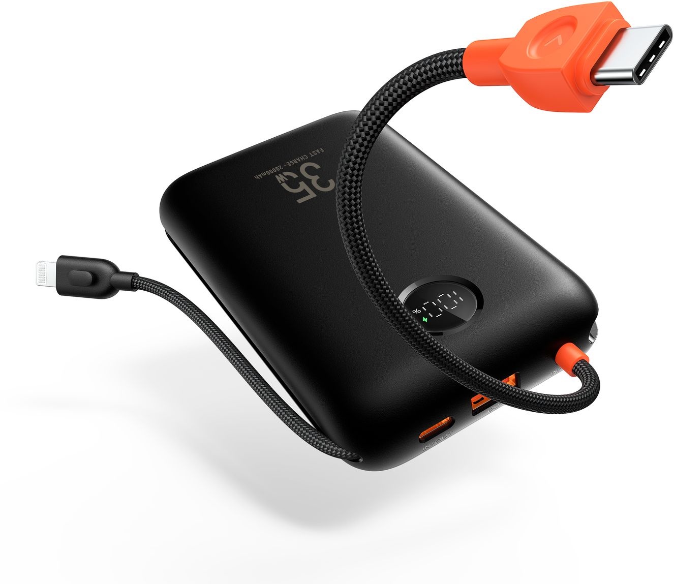 Veger K2 W2068 20.000 mAh Powerbank Zwart - Powerbank