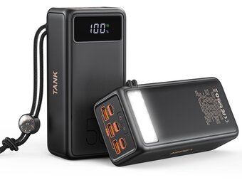 Veger Tank Boost W5001C 56.000 mAh Powerbank Zwart - Powerbank