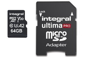 Integral Security MicroSDXC 64GB Class 10 - Micro SD kaart