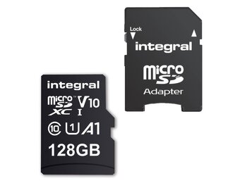 Integral High Speed MicroSDXC 128GB Class 10 - Micro SD kaart