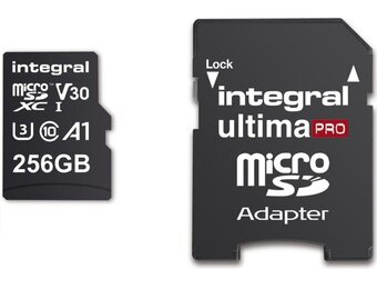 Integral Micro SDXC 256GB (V30) - Micro SD kaart