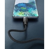 Veger CC02 USB-C naar USB-C kabel 1.5m Braided Nylon