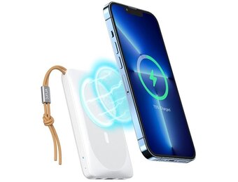 Veger MagOn W1151 10.000mAh Powerbank Wit - Powerbank