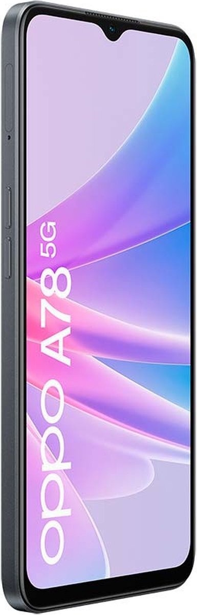 OPPO A78 5G 8GB 128GB Glowing Black - Mobiele telefoon