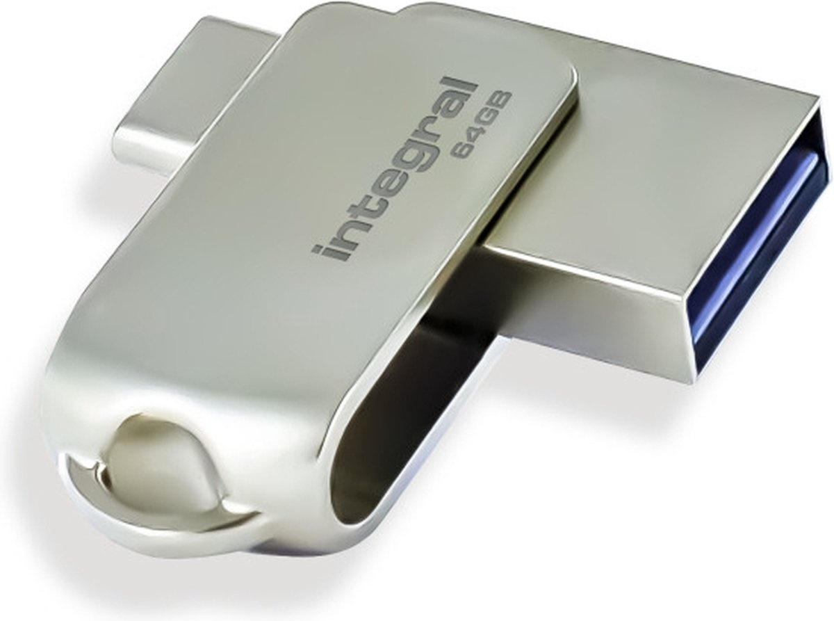Integral 360-C Dual USB-C & USB 3.0 64GB - USB-stick