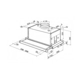 Smeg KSET66VNE2 - Vlakscherm afzuigkap