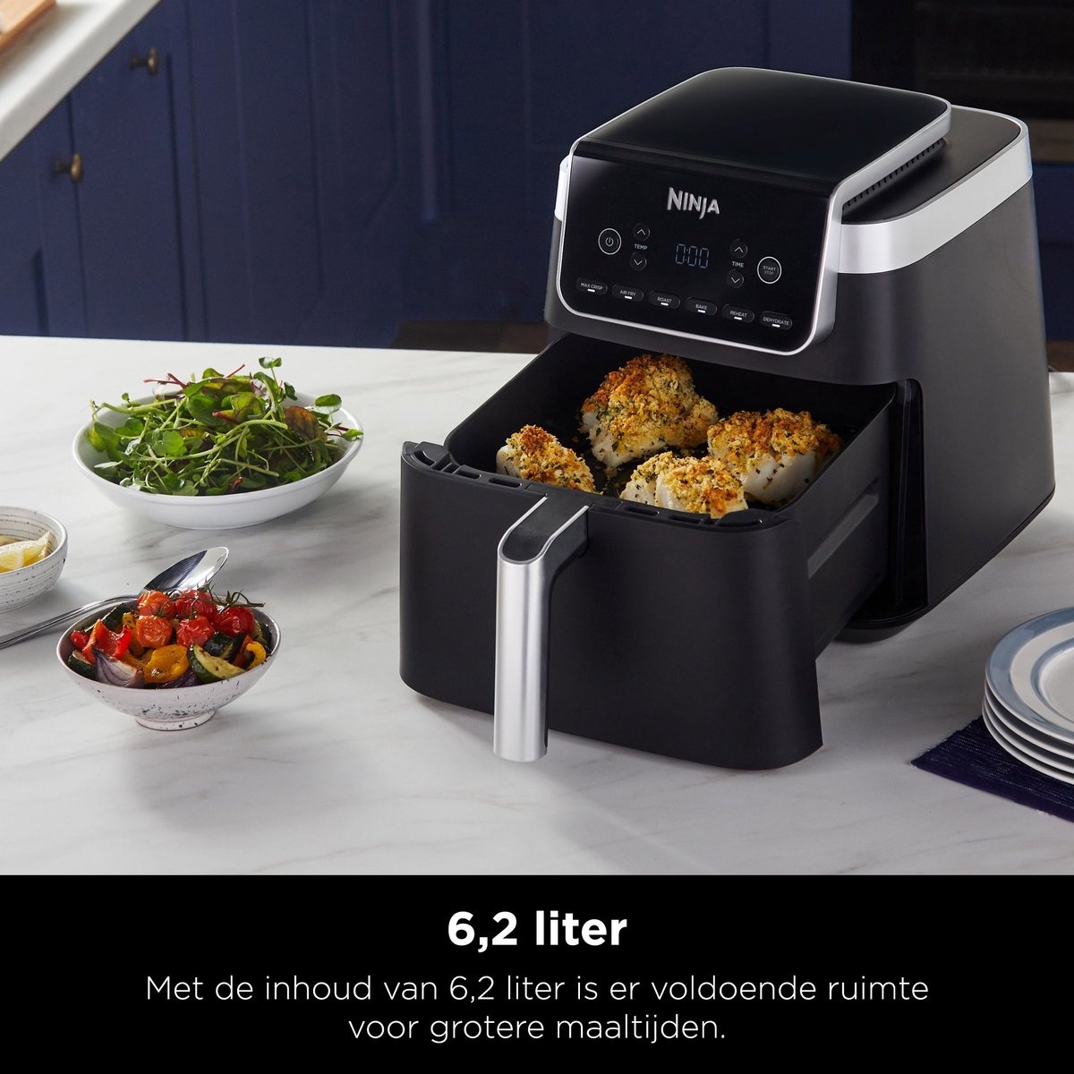 Ninja AF180EU Airfryer XXL Max Pro - Hetelucht friteuse