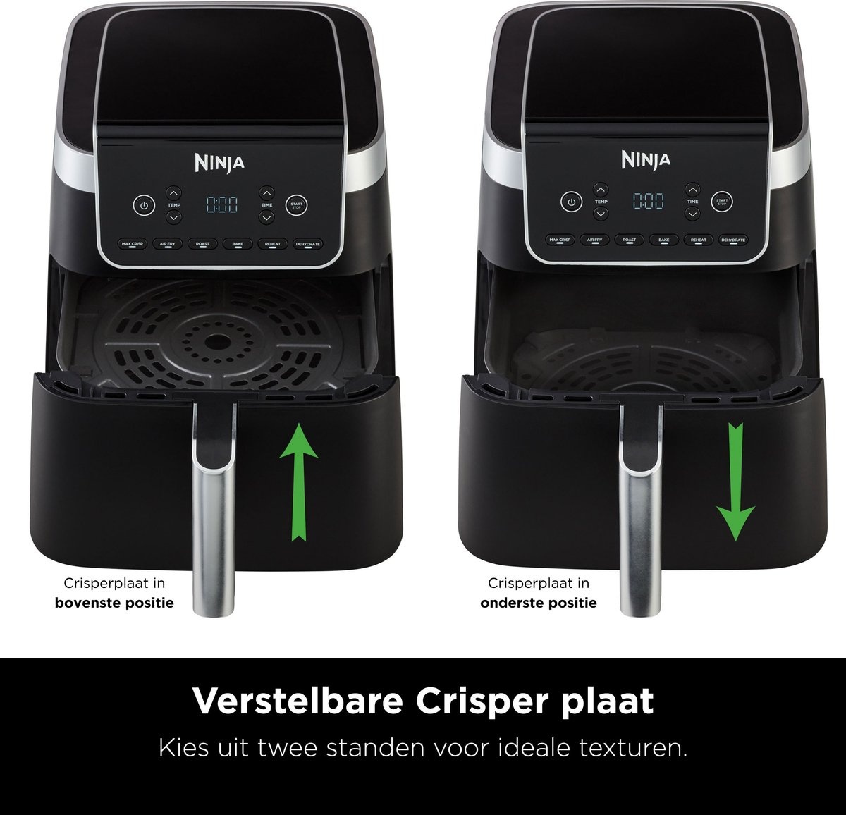 Ninja AF180EU Airfryer XXL Max Pro - Hetelucht friteuse