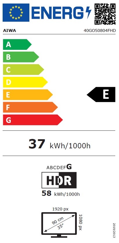 Aiwa 40GO50804FHD - LED TV