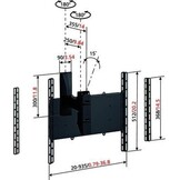 Vogel's VFW 365 - TV muurbeugel