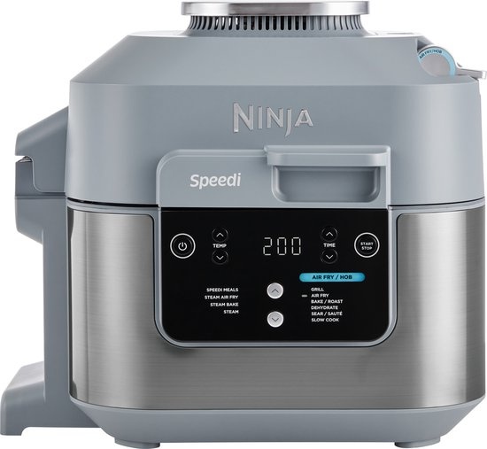 Ninja ON400EU Speedi Rapid Cooker en Airfryer - Hetelucht friteuse