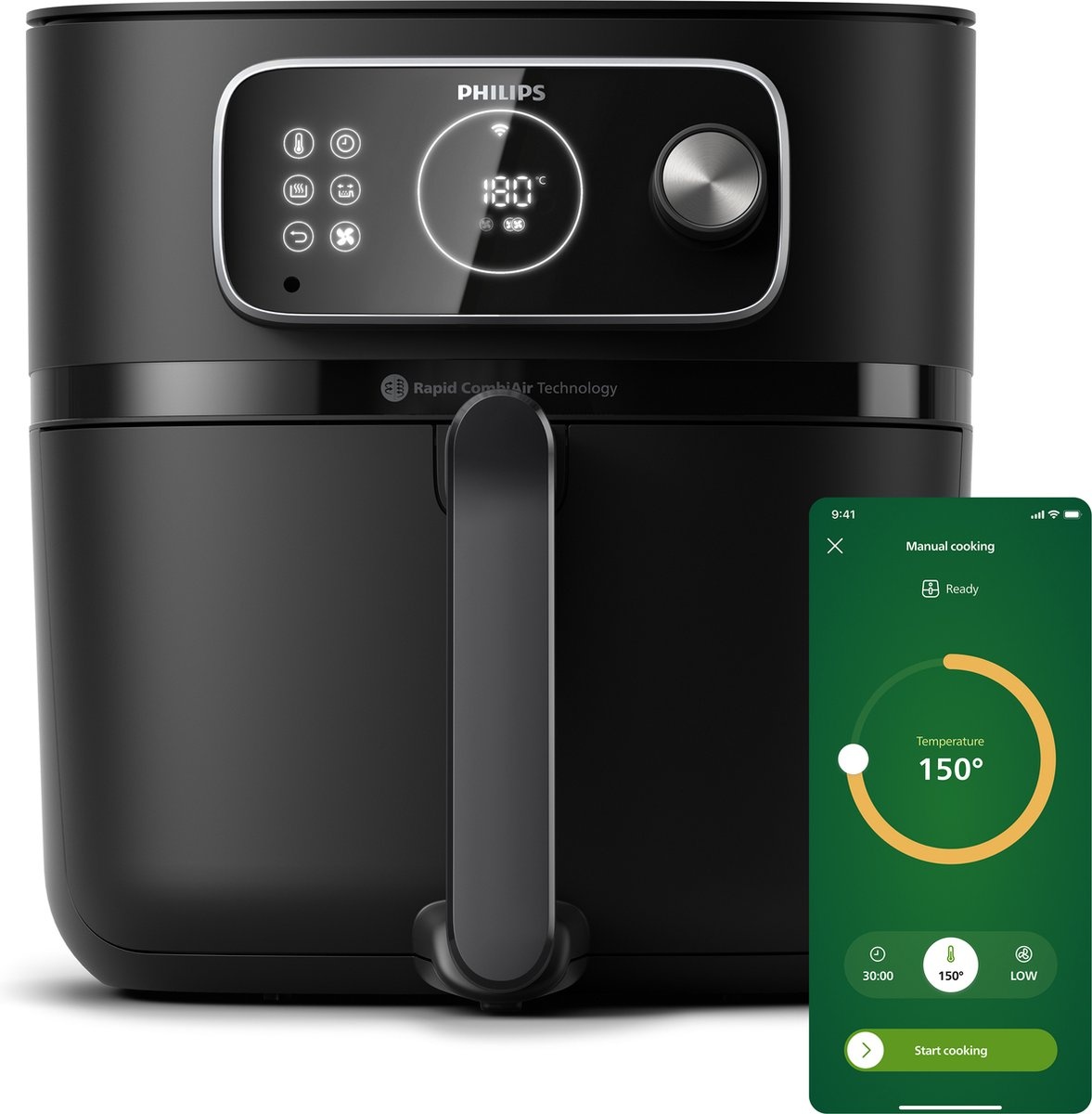 Philips Airfryer XXL Connected HD9875/90 - Hetelucht friteuse