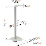 Vogel's SFS 4113 voor Sonos Era 100 Wit - Speakerstandaard