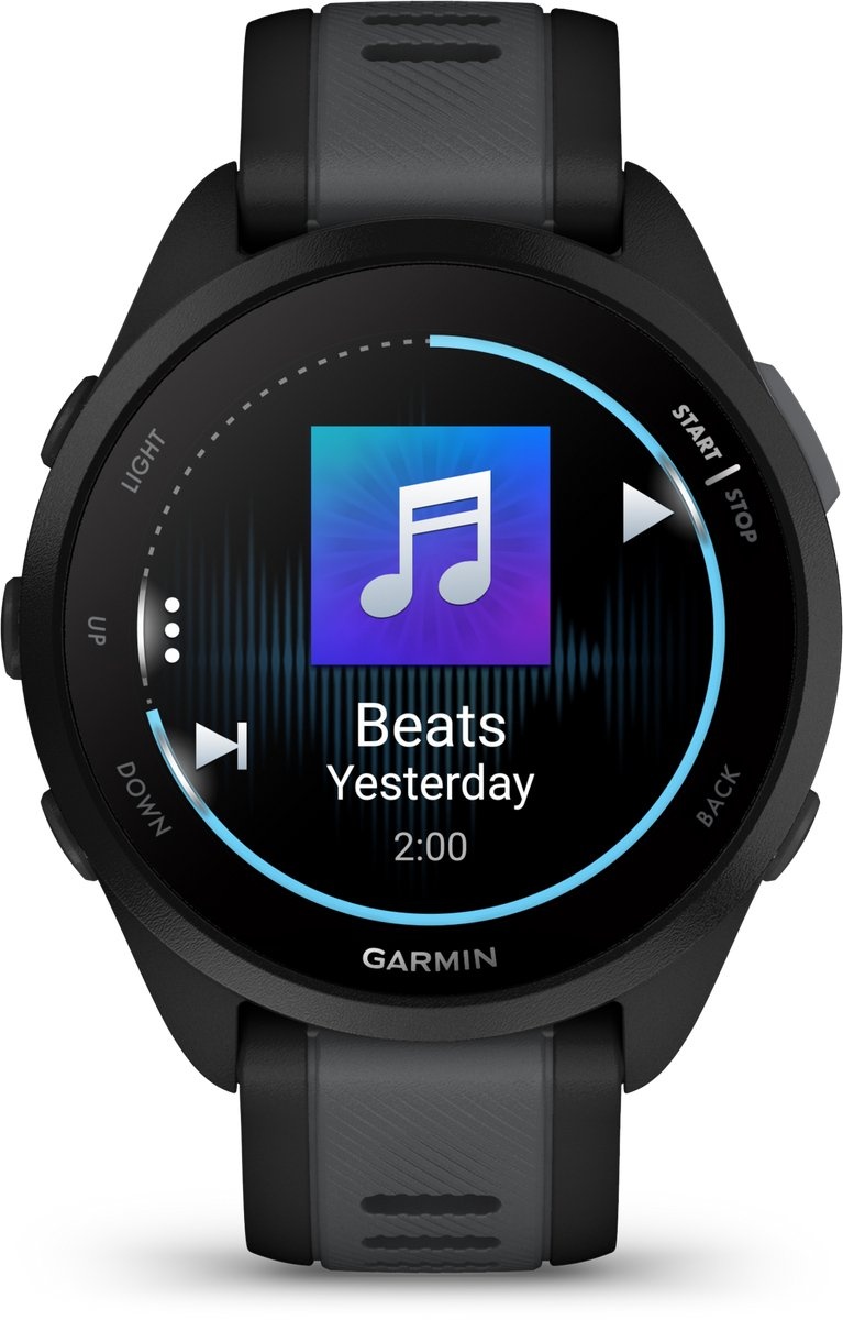 Garmin Forerunner 165 Music Zwart - Smartwatch