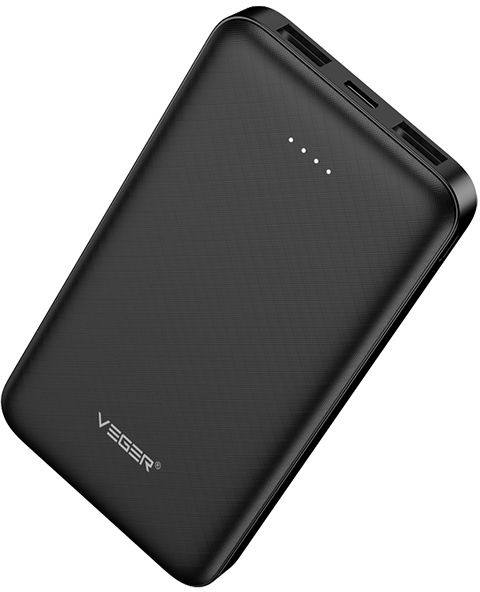 Veger A10 W1065 10.000 mAh Zwart - Powerbank