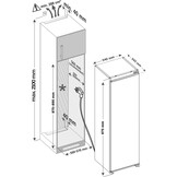 Inventum IKK0882S - Inbouw koelkast