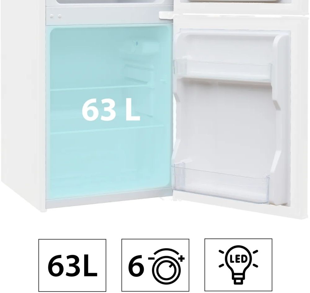 Manta MM545DWH - Koel-vriescombinatie