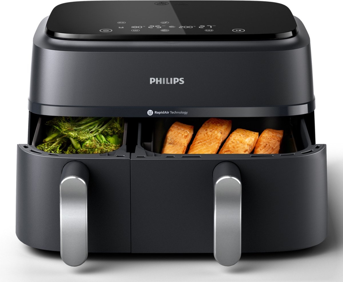 Philips 3000 Series Dual Basket NA351/00 - Hetelucht friteuse