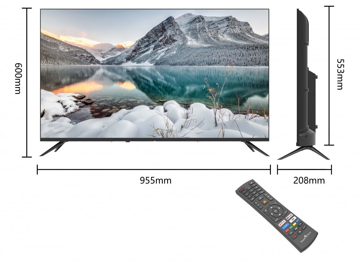 Smart Tech 43UV10V1 - LED TV