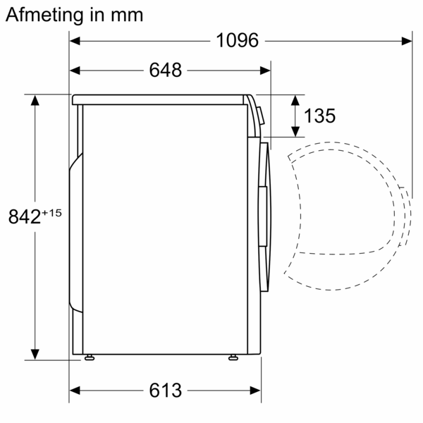 Siemens WQ35G2C9NL iQ500 extraKlasse - Warmtepompdroger