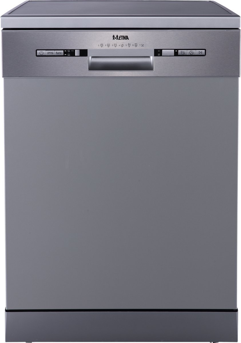 ETNA VWV142RVS - Vrijstaande vaatwasser