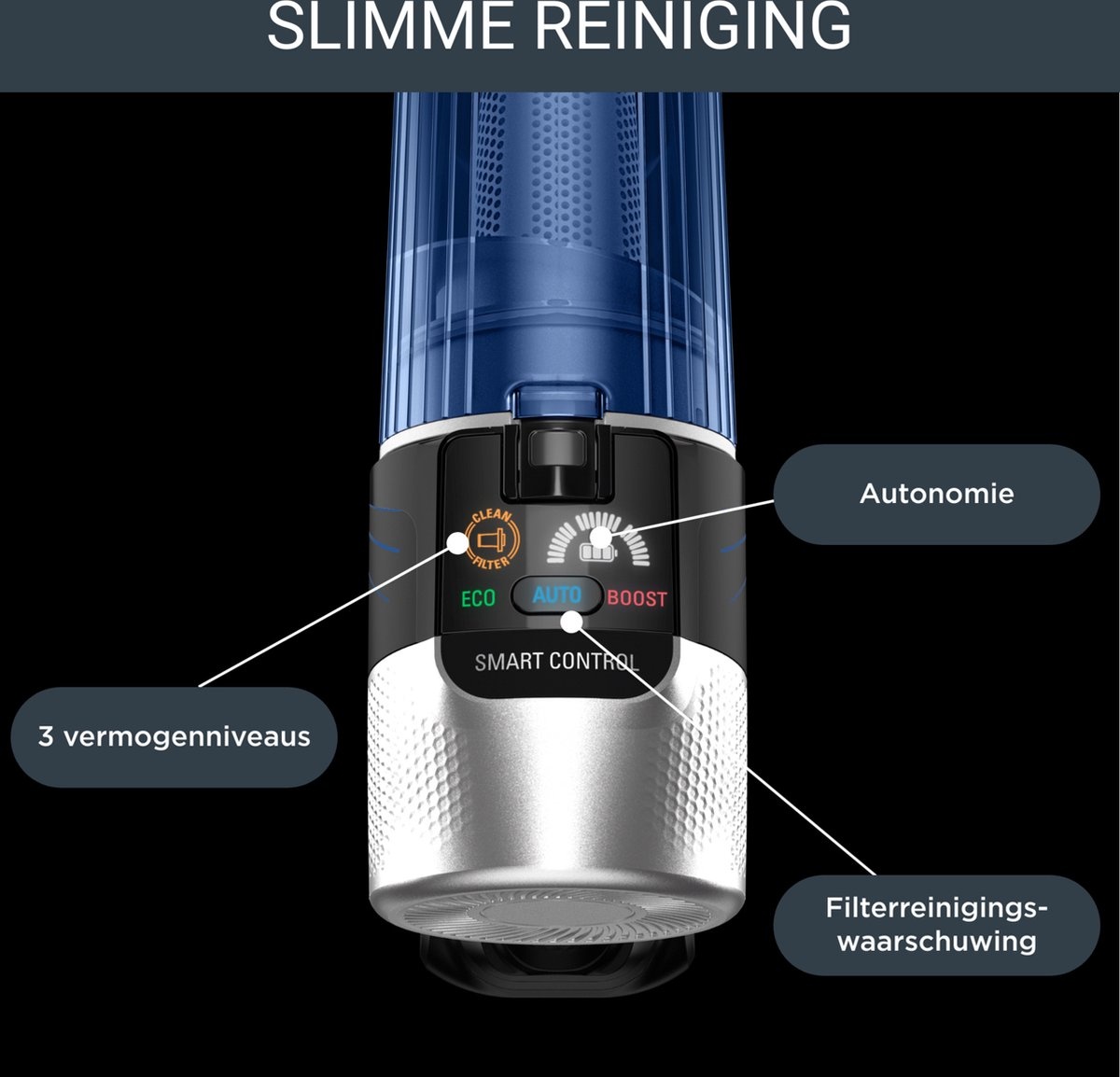Rowenta X-Force Flex 9.60 Aqua RH20C7 - Steelstofzuiger