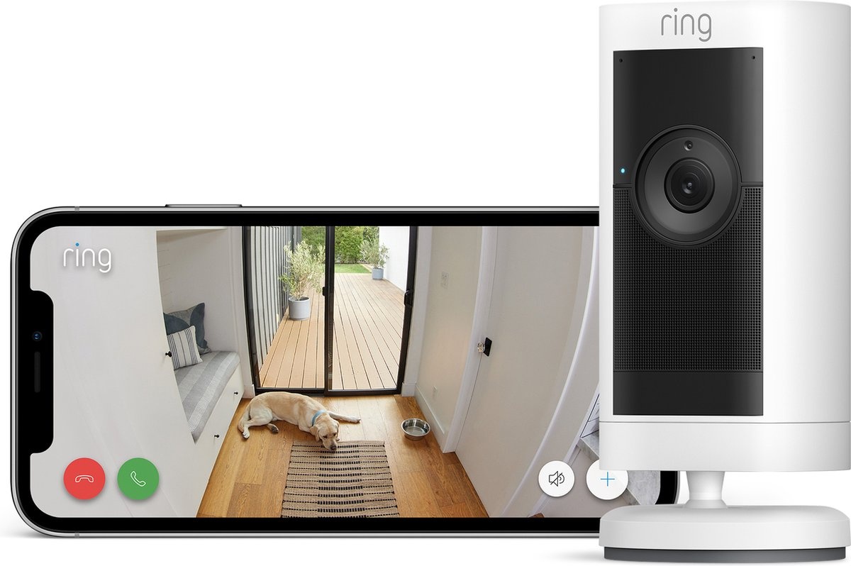 Ring Stick UP Pro Battery Wit - Beveiligingscamera