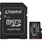 Kingston Canvas Select Plus Gen. 3 microSDXC 64GB - Micro SD kaart